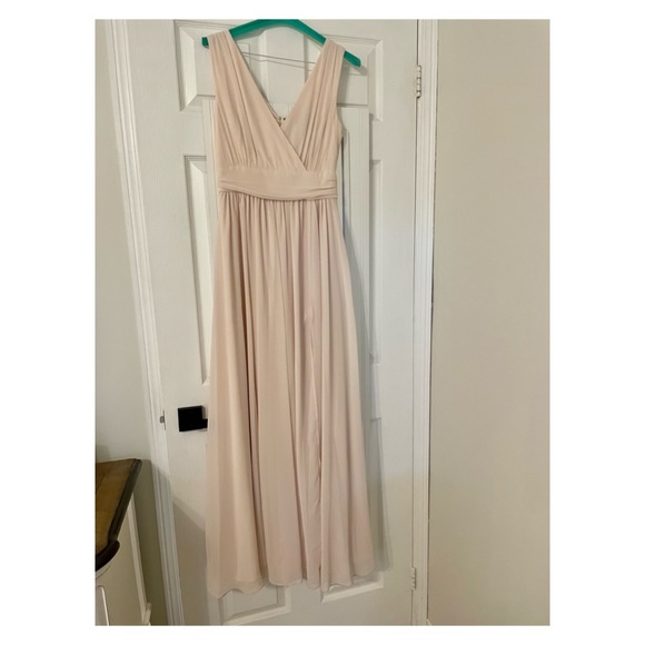 Lulus Thoughts of Hue Gardenia Surplice Maxi Dress - Picture 5 of 10